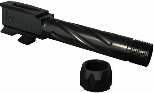 Rival Arms Ra20G302A Threaded Barrel Compatible With for Glock 43 416 Stainless Steel Black
